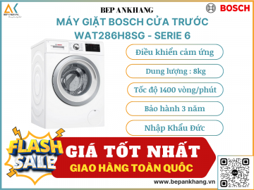 Máy giặt Bosch Home Connect 8 kg WAT286H8SG